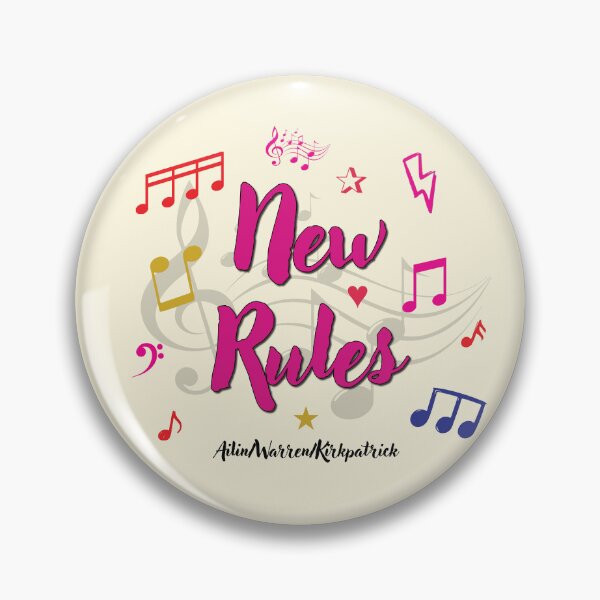 Item preview, New Rules Popular Song Title designed and sold by CharlottePlaceArt.