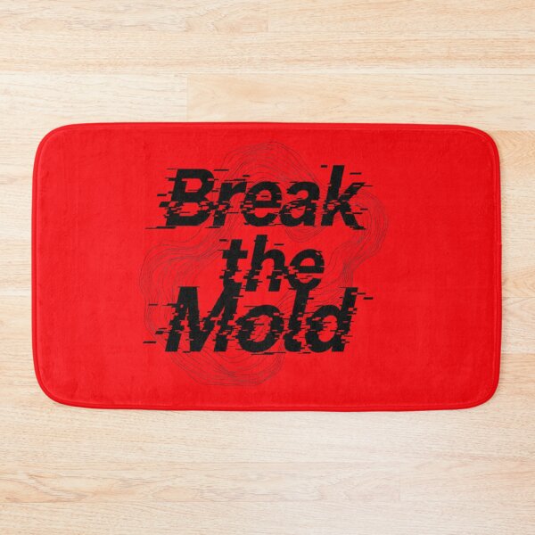 Item preview, Break the Mold — Minimalist Grunge Batik Line Art Quote designed and sold by MG Aura.