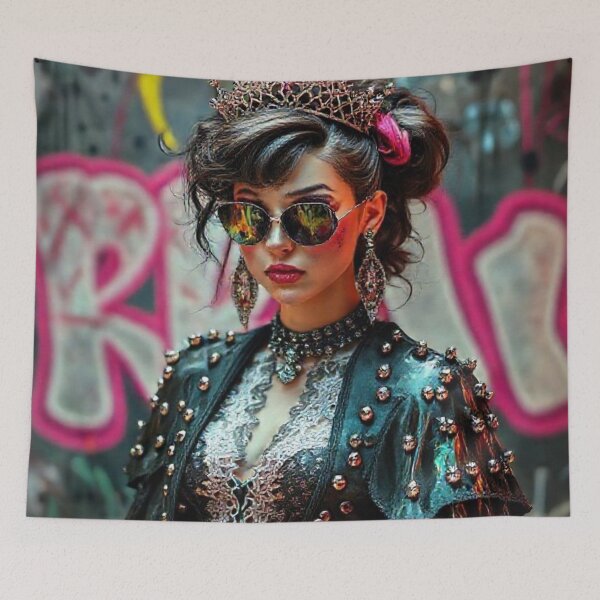Item preview, Punk Rococo Rebel Princess designed and sold by JKCreativeFlow.