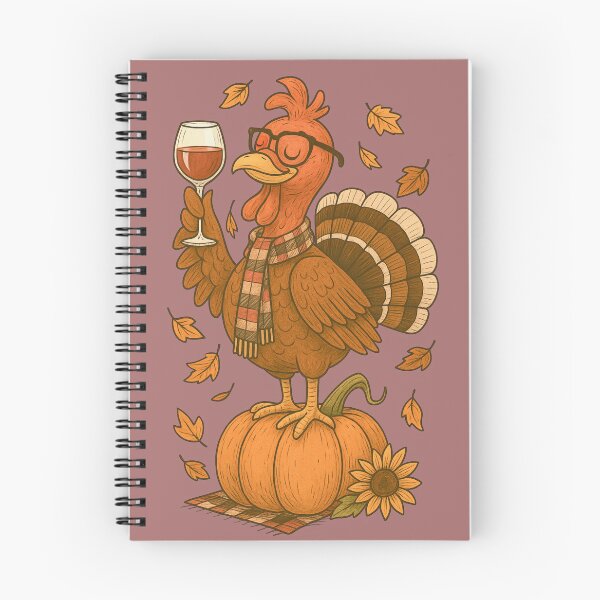 Item preview, Wine-Loving Thanksgiving Turkey designed and sold by BreezifyDesignStudio.
