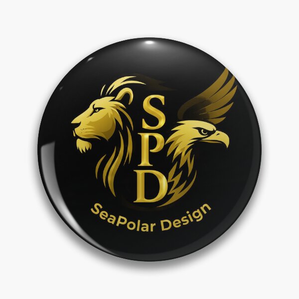 Item preview, SeaPolar Design – Golden Lion & Eagle SPD Emblem designed and sold by SeaPolar.