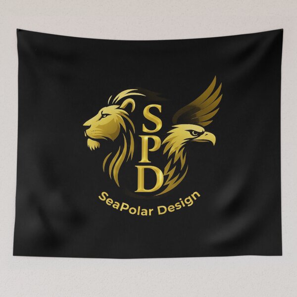 Item preview, SeaPolar Design – Golden Lion & Eagle SPD Emblem designed and sold by SeaPolar.