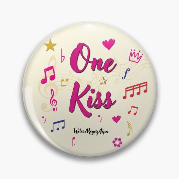 Item preview, One Kiss Popular Song Title designed and sold by CharlottePlaceArt.