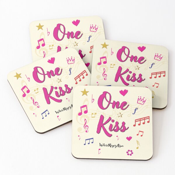 Item preview, One Kiss Popular Song Title designed and sold by CharlottePlaceArt.