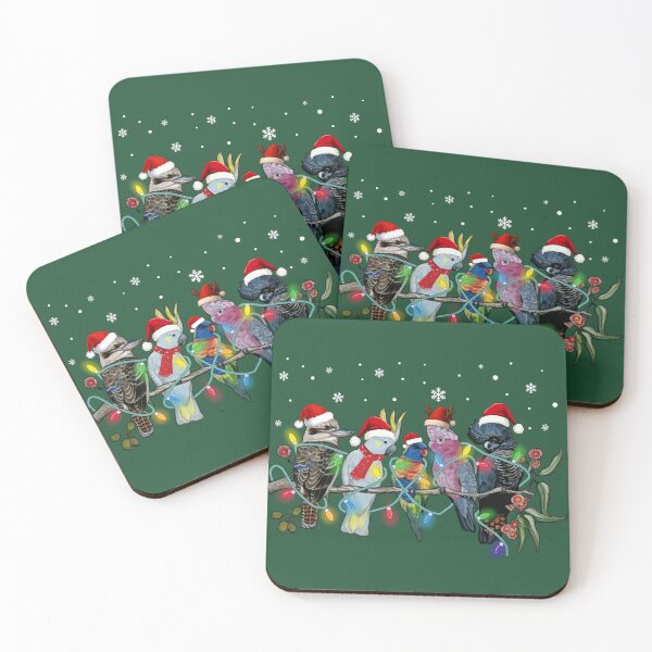 Item preview, Extra festive Australian Birds Christmas Australia Xmas Gift Men Woman Kids  designed and sold by Taylor  ART.