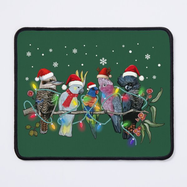 Item preview, Extra festive Australian Birds Christmas Australia Xmas Gift Men Woman Kids  designed and sold by Taylor  ART.