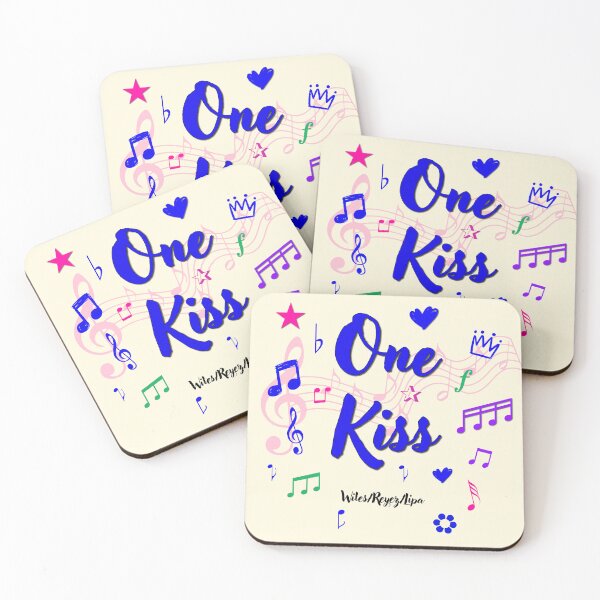 Item preview, One Kiss Popular Song Title designed and sold by CharlottePlaceArt.