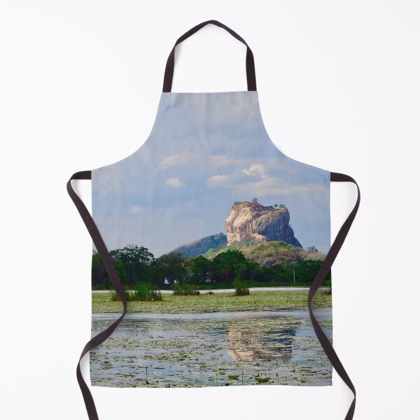 Item preview, Sigiriya & Water Lilies – Harmony of Rocks and Water / Swiss Artwork Photography designed and sold by Raphael Wolf.