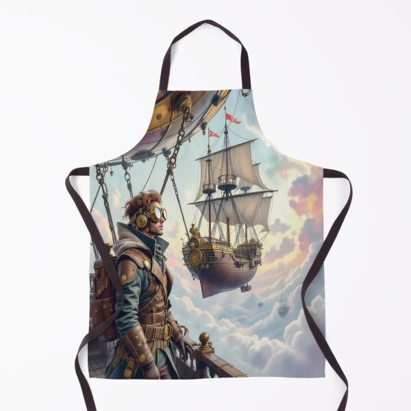 Item preview, Steampunk Sky Voyage – Airship Adventure meets Victorian Elegance & Futuristic Fantasy designed and sold by FotoworldEdel.