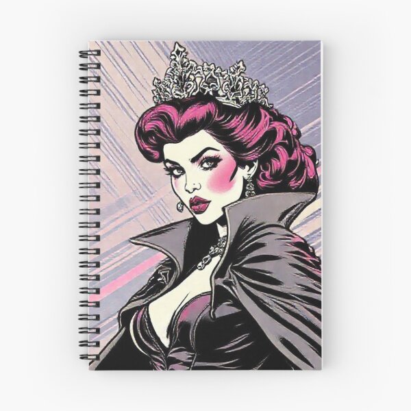 Aperçu de l'œuvre Rococo Comic Femme Fatale Cover créée et vendue par JKCreativeFlow.