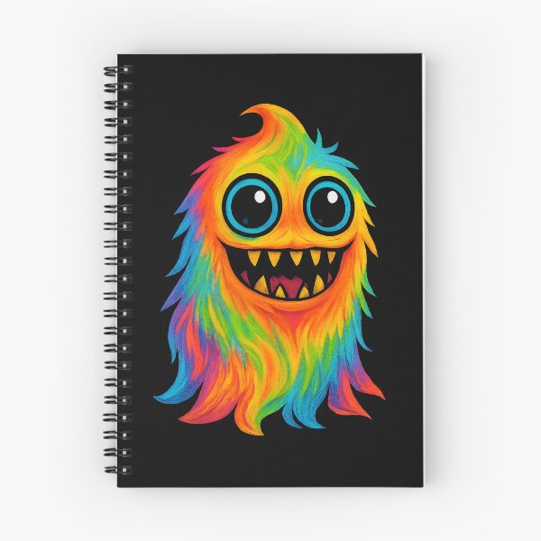 Item preview, Psychedelic Cute Horror Monster designed and sold by Paninides.