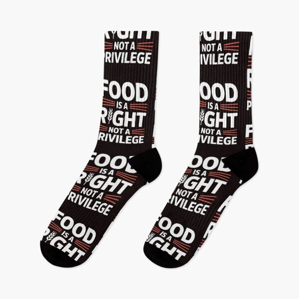 Item preview, Food Is a Right Not a Privilege – Justice Activism Statement designed and sold by Redgiant87x.