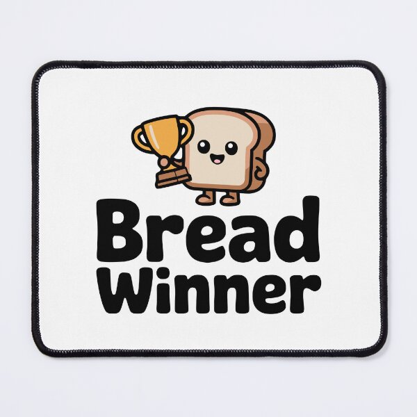 Item preview, Bread Winner! Cute Slice Of Bread Pun designed and sold by PMCreative.
