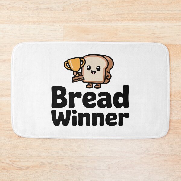 Item preview, Bread Winner! Cute Slice Of Bread Pun designed and sold by PMCreative.