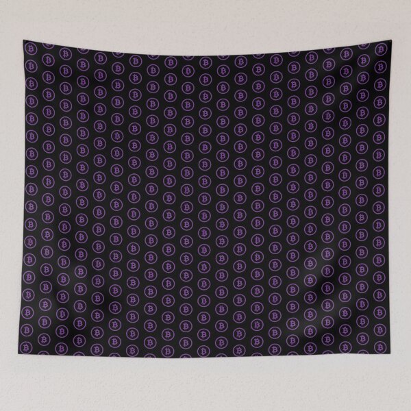 Item preview, Bitcoin Logo Purple designed and sold by CyberRex.