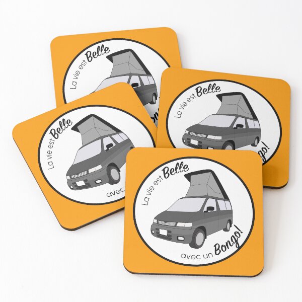 Item preview, La vie est belle avec un bongo! designed and sold by LocalOddball.