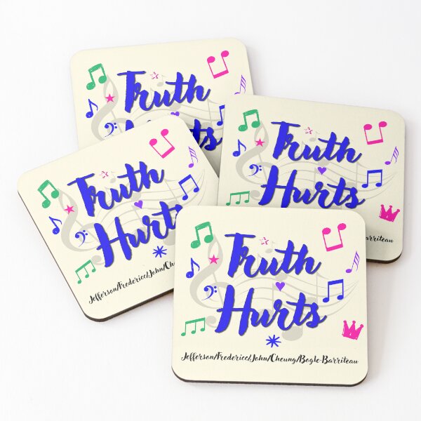 Item preview, Truth Hurts Popular Song Title designed and sold by CharlottePlaceArt.