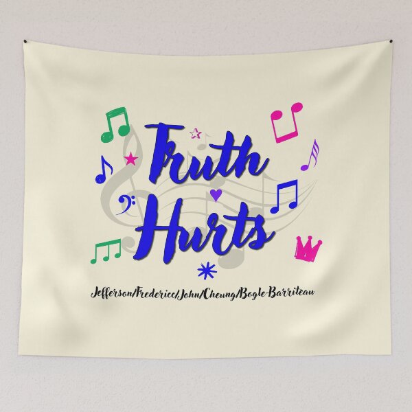 Item preview, Truth Hurts Popular Song Title designed and sold by CharlottePlaceArt.