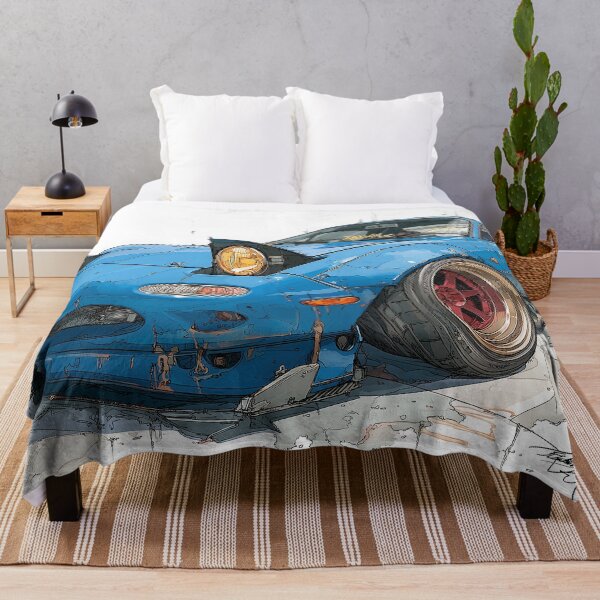 Item preview, Graffiti sports car three-quarter view designed and sold by PixelPack Design.
