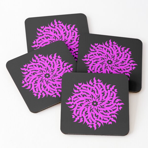 Item preview, Magenta calligraphic bloom designed and sold by artskill2k17.