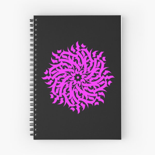 Item preview, Magenta calligraphic bloom designed and sold by artskill2k17.