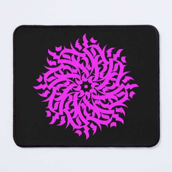 Item preview, Magenta calligraphic bloom designed and sold by artskill2k17.