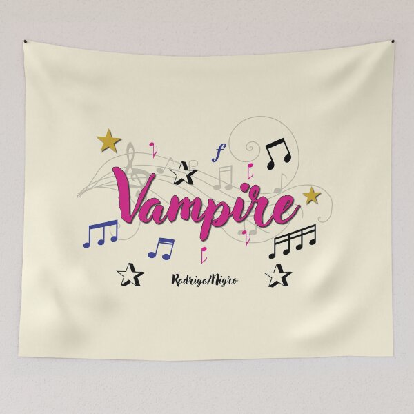 Item preview, Vampire Popular Song Title designed and sold by CharlottePlaceArt.