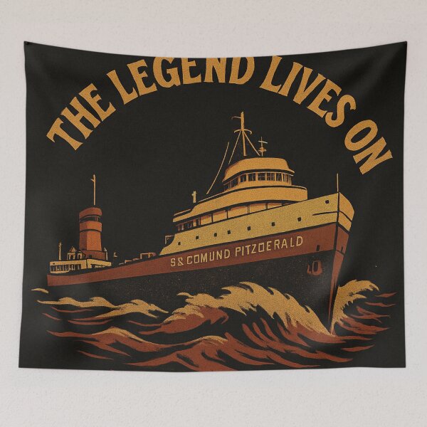 Item preview, Edmund Fitzgerald: The Legend Lives On designed and sold by Amelia Design.