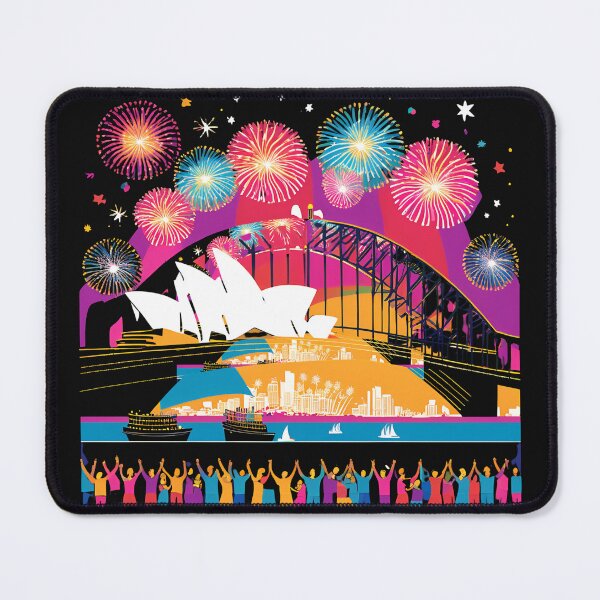 Item preview, Happy New year Sydney Harbour memes designed and sold by ShopTwentyFour.