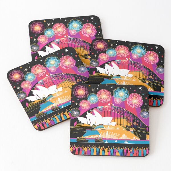 Item preview, Happy New year Sydney Harbour memes  designed and sold by ShopTwentyFour.