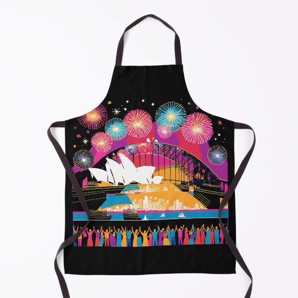 Item preview, Happy New year Sydney Harbour memes  designed and sold by ShopTwentyFour.