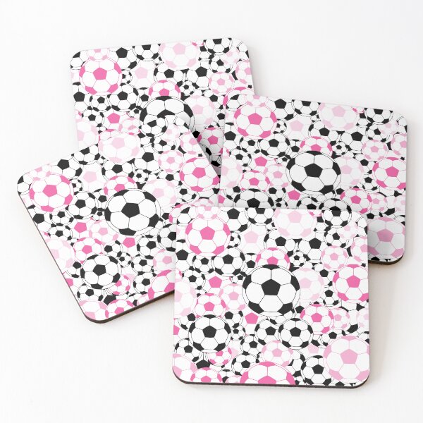 Item preview, Pink Soccer Ball Pattern Football Fan Worldcup designed and sold by bestggraphico.