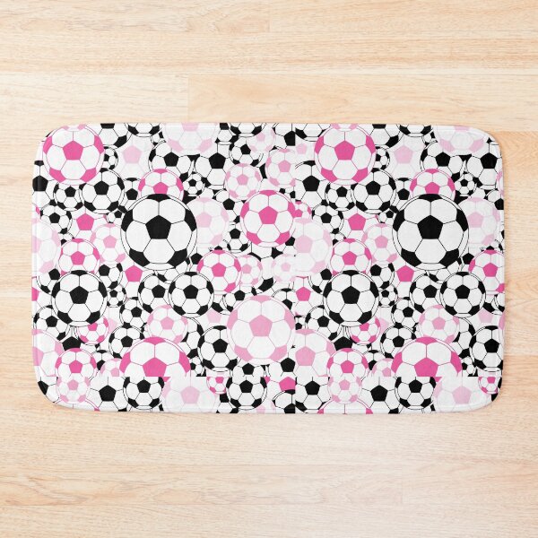 Item preview, Pink Soccer Ball Pattern Football Fan Worldcup designed and sold by bestggraphico.