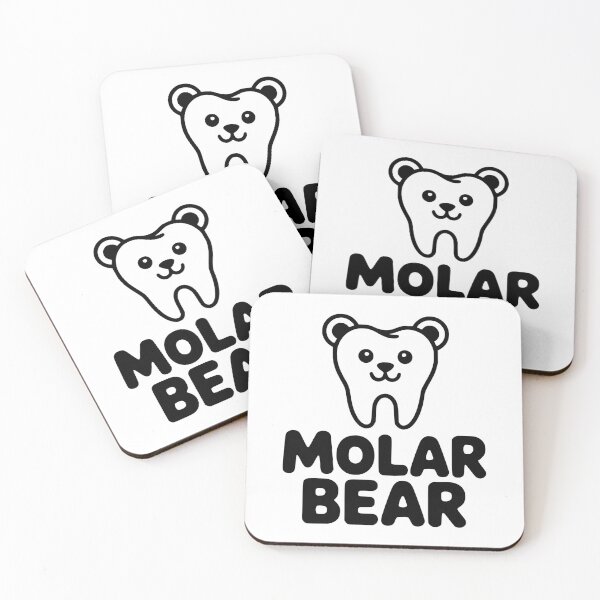 Item preview, Molar Bear! Cute Dentist Pun designed and sold by PMCreative.