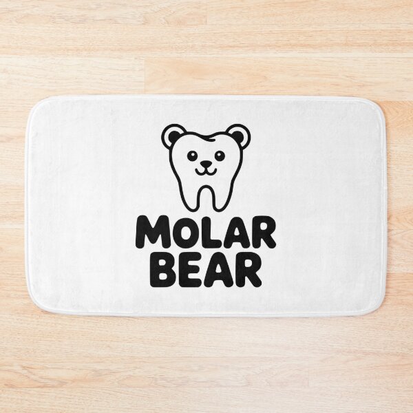 Item preview, Molar Bear! Cute Dentist Pun designed and sold by PMCreative.