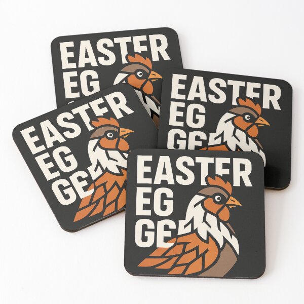 Item preview, ​Easter Egg Hen Typography designed and sold by KANSIREE 4195.