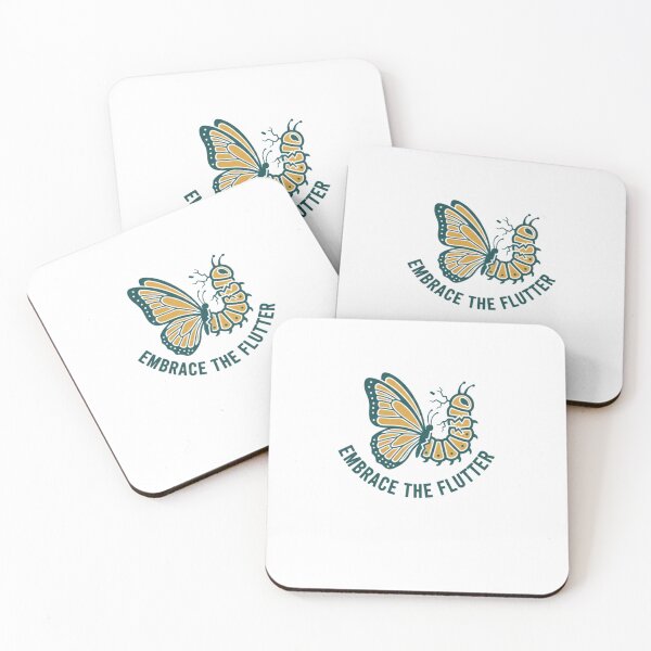 Item preview, Embrace The Flutter | Motivational Butterfly Transformation Design designed and sold by 247Creations.