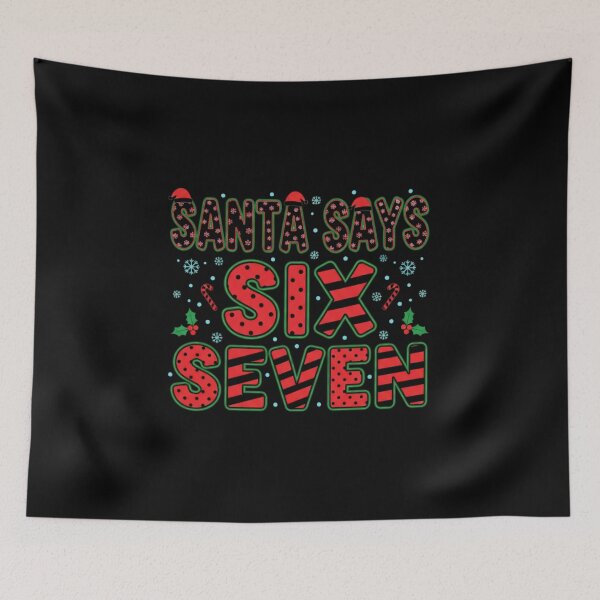 Item preview, Santa Says Six Seven 6-7 Meme Christmas designed and sold by faridman.