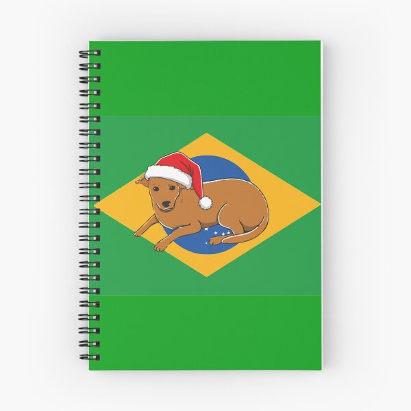 Item preview, Caramelo Dog - Brazil's National Treasure with a Christmas Twist designed and sold by DanniJordan.