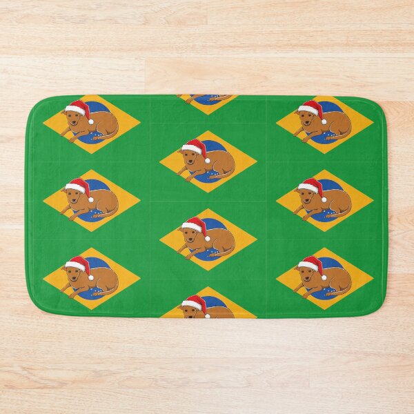 Item preview, Caramelo Dog - Brazil's National Treasure with a Christmas Twist designed and sold by DanniJordan.