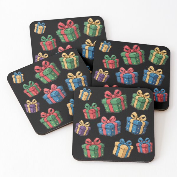 Item preview, Colorful Christmas Presents Pattern designed and sold by MonkiFlipp.