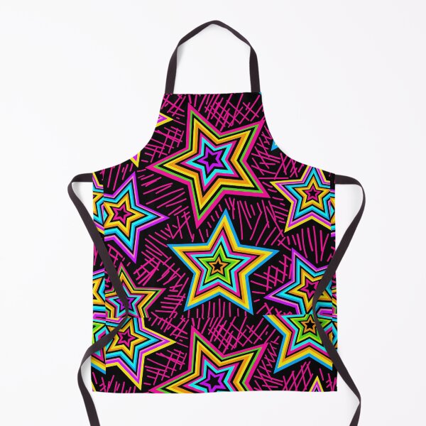 Item preview, Hand drawn stars 80s style star Pattern designed and sold by bestggraphico.