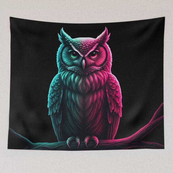 Item preview, Bioluminescent Owl Dreams designed and sold by MoreDeo.