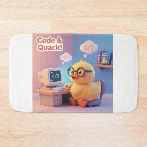 Item preview, Programmer Duck – Coding Duck designed and sold by DevDrip1.