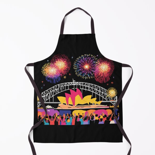 Item preview, Happy New year Sydney Harbour memes  designed and sold by ShopTwentyFour.