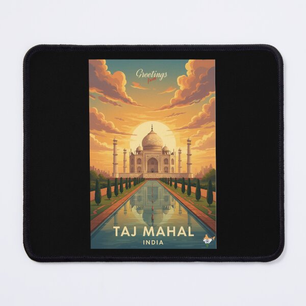 Item preview, Vintage Taj Mahal tourism designed and sold by SidTastic .