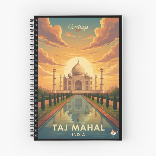 Item preview, Vintage Taj Mahal tourism designed and sold by SidTastic .
