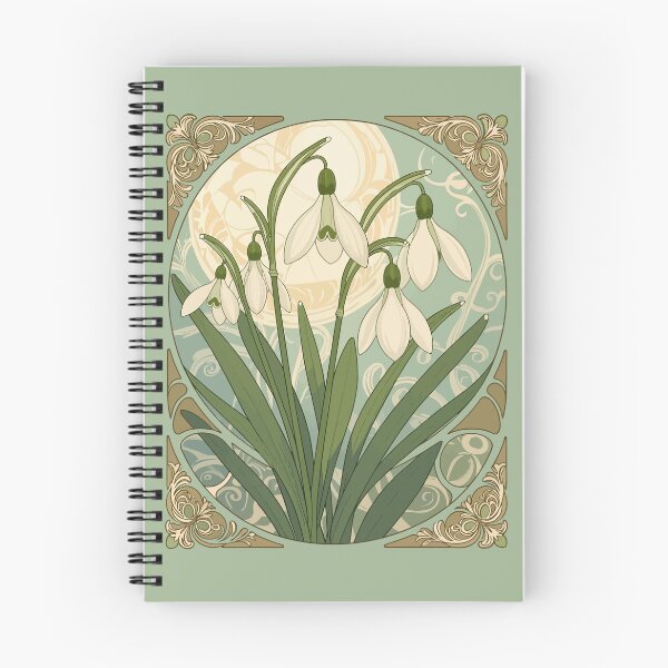 Item preview, Happy January Birthday Galanthus Flowers designed and sold by taiche.
