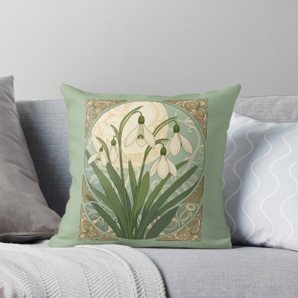 Item preview, Happy January Birthday Galanthus Flowers designed and sold by taiche.