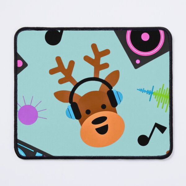Item preview, Christmas DJ Lights Pattern designed and sold by VibrArtco.